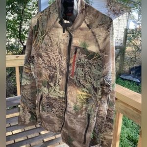 Icebreaker camo real fleece jacket M